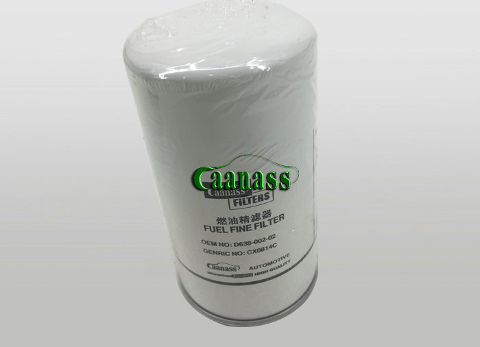 caanass fuel filter for bus and truck CX0814C D638-002-02