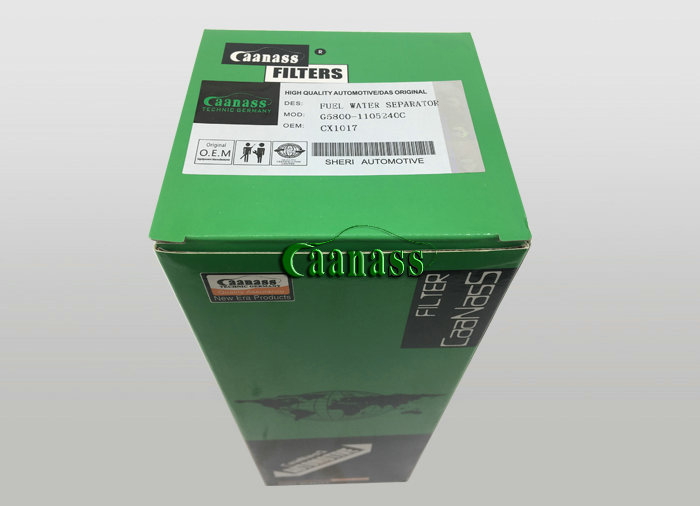 caanass fuel and oil filter for bus CX1017 G58100-110524CC