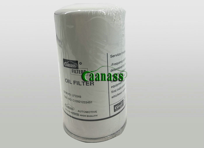 caanass oil filter USE FOR YUTONG C10921233491 LF3349